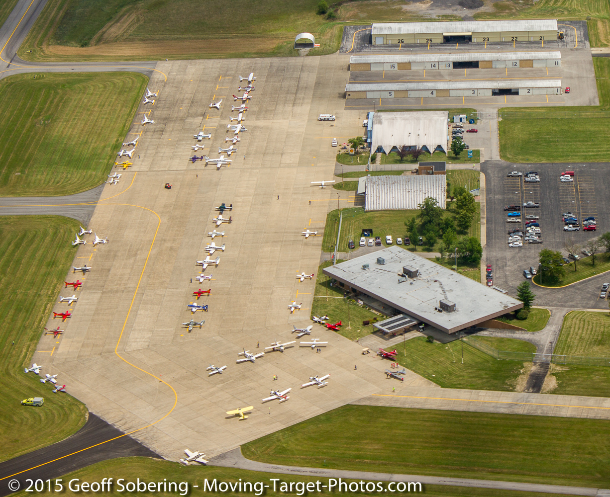 EAA AirVenture Cup Race Starting Line at Mount Vernon Airport